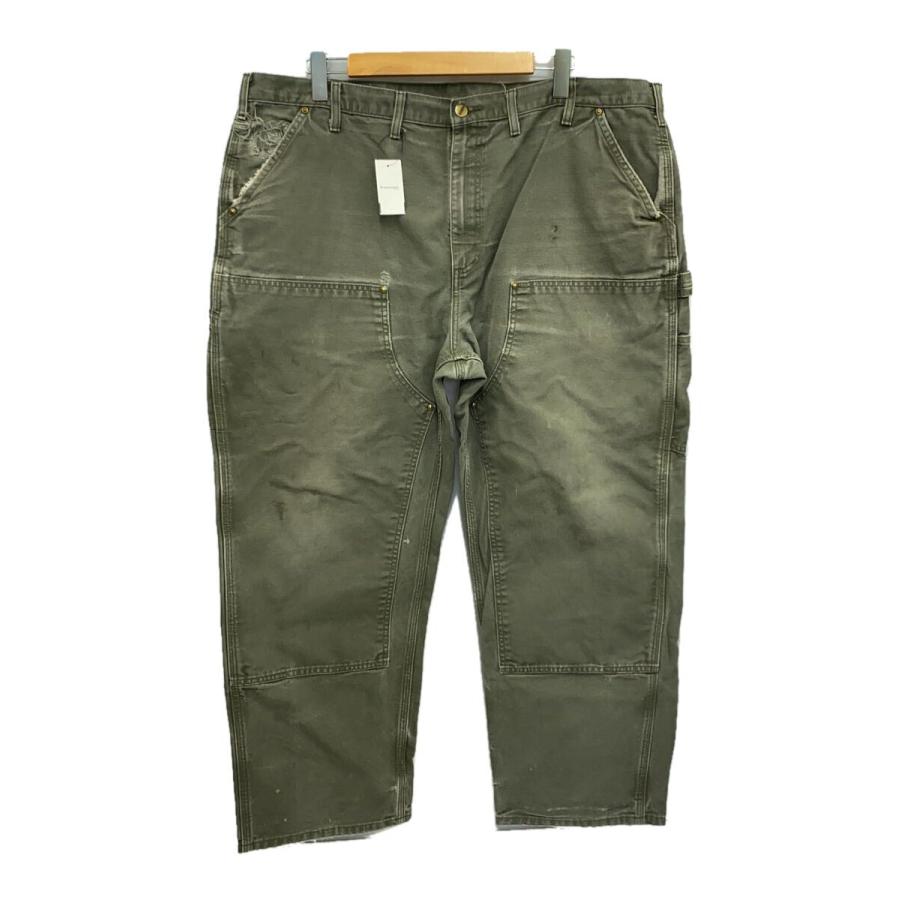Carhartt◇ペインターパンツ/44/コットン/KHK/無地/ダブルニー