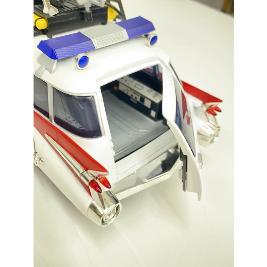 GHOSTBUSTERS ECTO-1 ミニカー JOYRIDE JOYRIDE◇Ghostbusters Ecto 1/ERTL/ミニカー/2003/WHT : セカンド