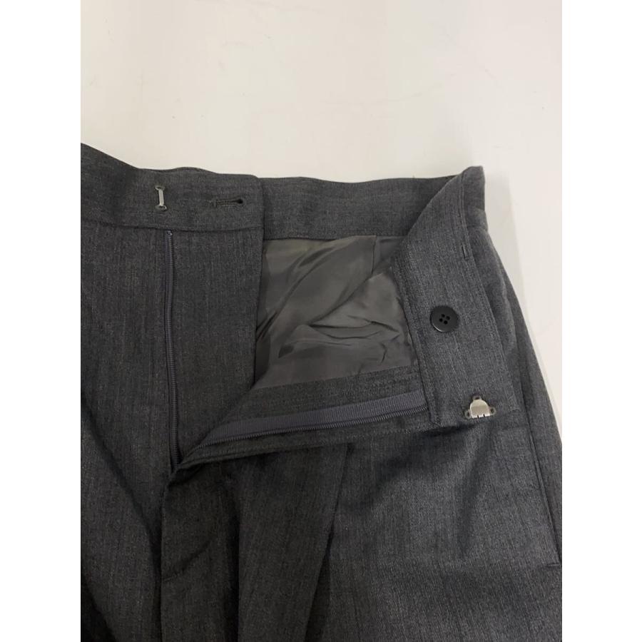 Deuxieme Classe◇WOOL SERGE タックパンツ/34/ウール/GRY/22-030-500 