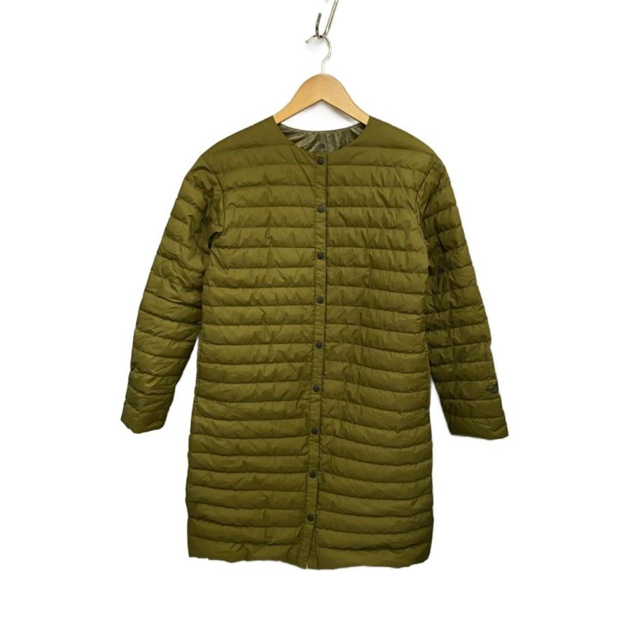ノースフェイス　ロングダウン THE NORTH FACE◇ロングダウンジャケット_NDW9171R/M/ナイロン/KHK