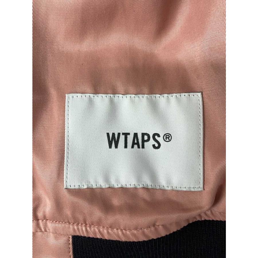WTAPS◇23AW/GUTTER JACKET POLY.VVT/スカジャン/3/ベロア/BLK