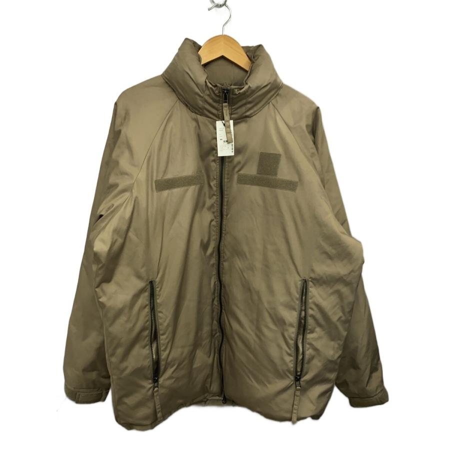 TAION◇level7/ダウンジャケット/L/ナイロン/KHK : セカンドストリート