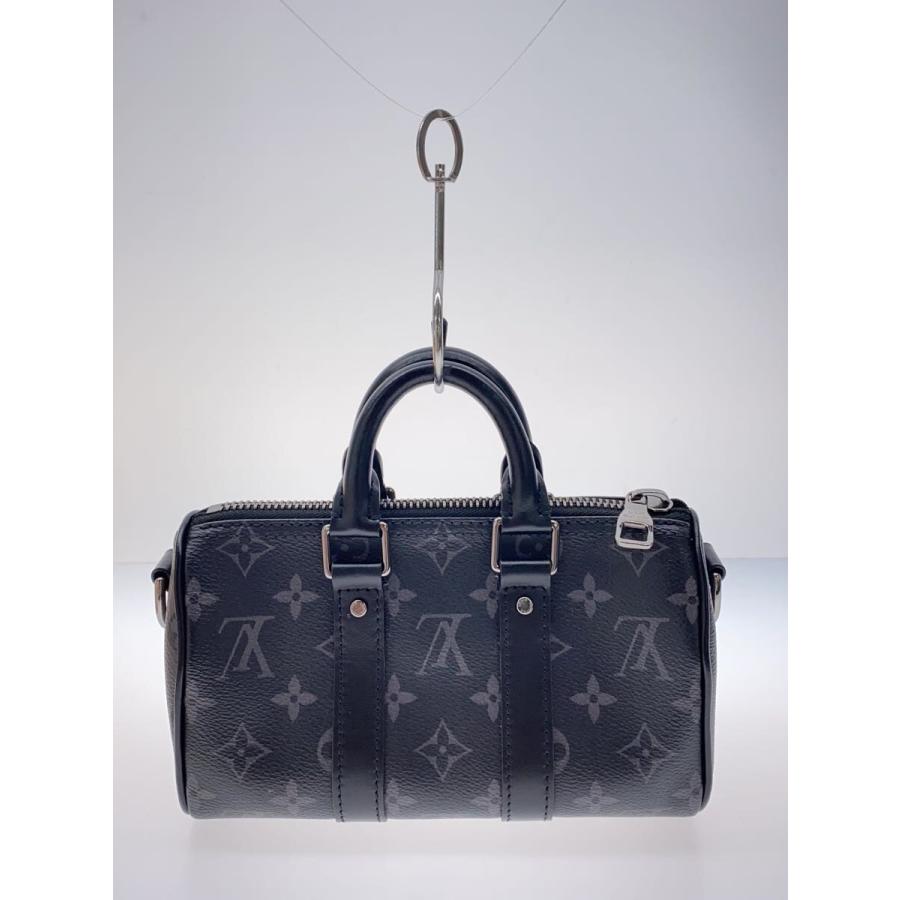 Louis Vuitton モノグラム エクリプス キーポル XS LOUIS VUITTON◇キーポルXS_モノグラム・エクリプス/レザー/BLK/M45947