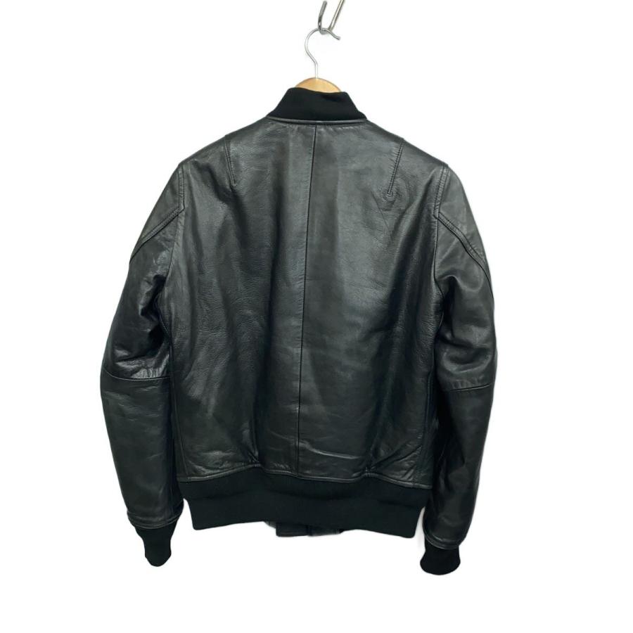 ALPHA INDUSTRIES◇フライトジャケット/S/レザー/TA1154-101