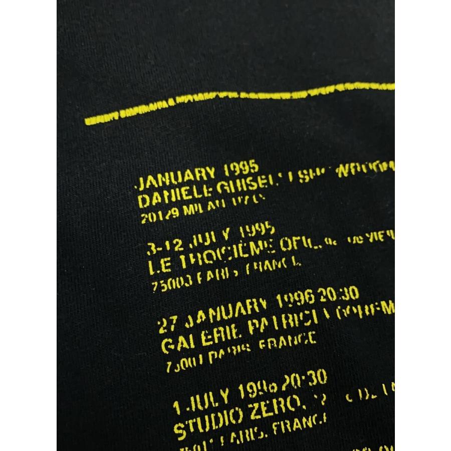 RAF SIMONS◇23SS PART 2 MODELLO/Tシャツ/L/コットン/BLK/231-M104A 