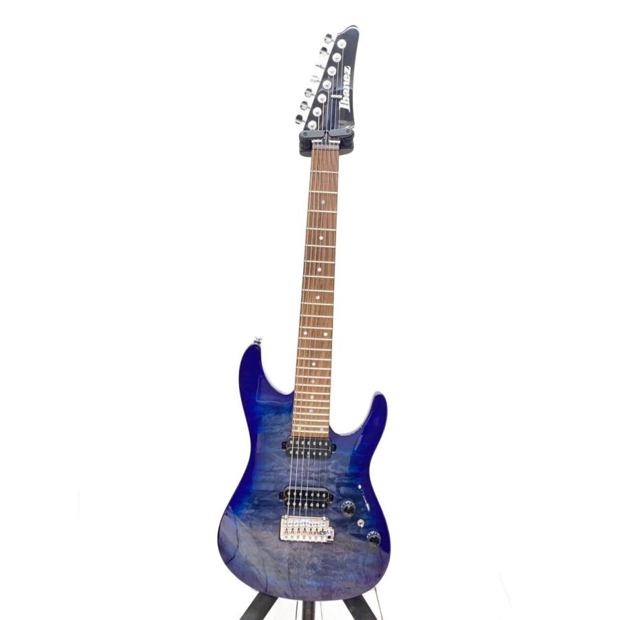 ストラト7弦エレキ クラフトギター Ibanez◇AZ PREMIUM/7弦エレキギター/ストラトタイプ/青系/2S/スチール