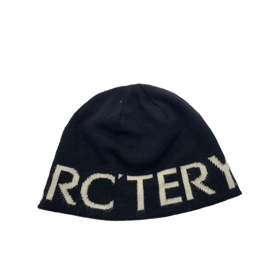 ARC'TERYX◇ニットキャップ/--/ウール/BLK/無地/メンズ : セカンド