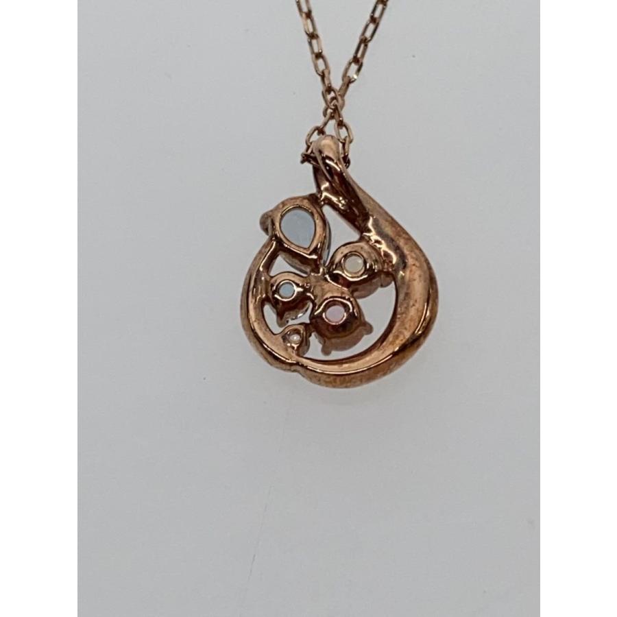 ete◇ネックレス/K10YG/パール/ダイヤモンド/GLD/トップ有/レディース 