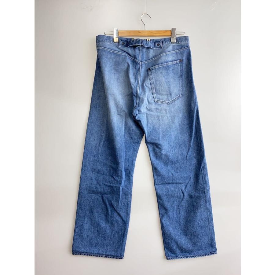 MAATEE&SONS◇25AW/片PK DENIM VINTAGE/ボトム/3/コットン/IDG/無地 