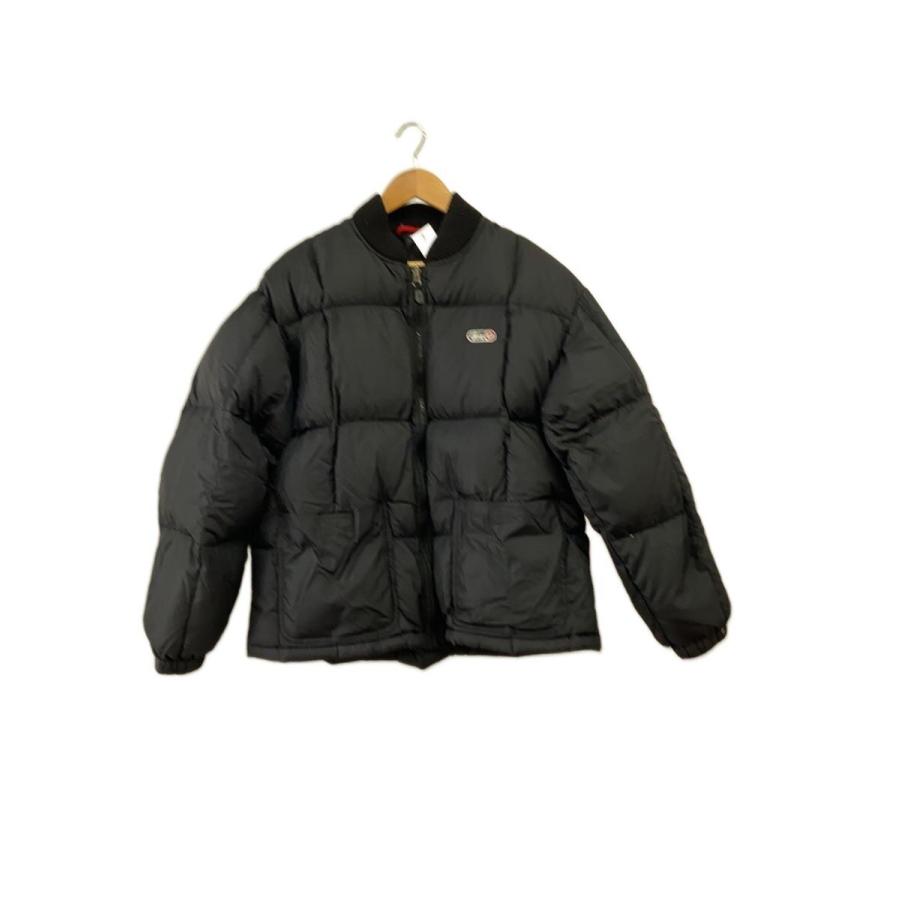 STUSSY◇90s/OLD STUSSY/ダウンジャケット/L/ポリエステル/NVY 