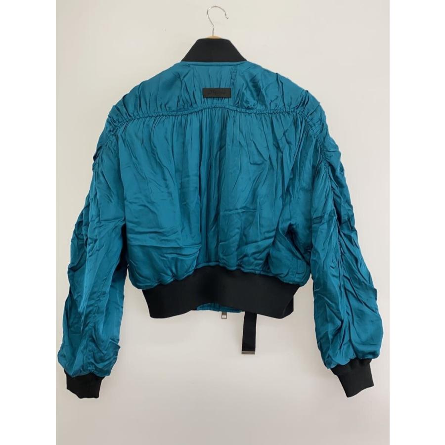 DIESEL◇W-BRESHA/サテンボンバージャケット/XS/レーヨン/GRN 