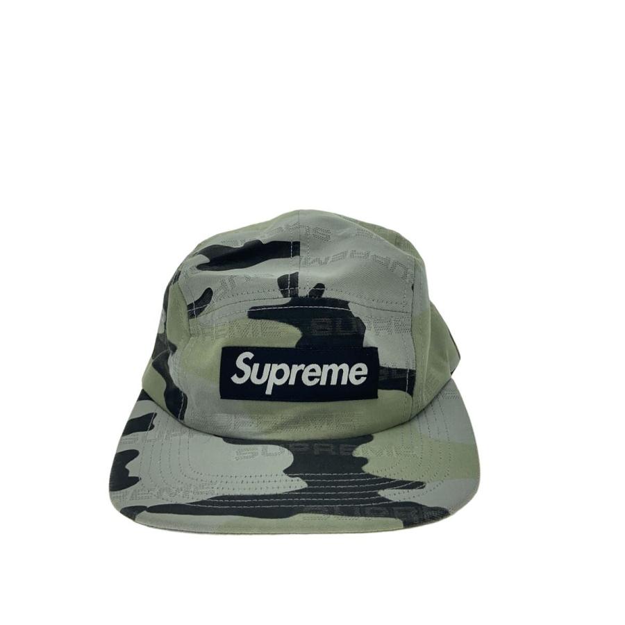 Supreme◇24AW/Reflective Jacquard Camp Cap/キャップ/FREE/ナイロン