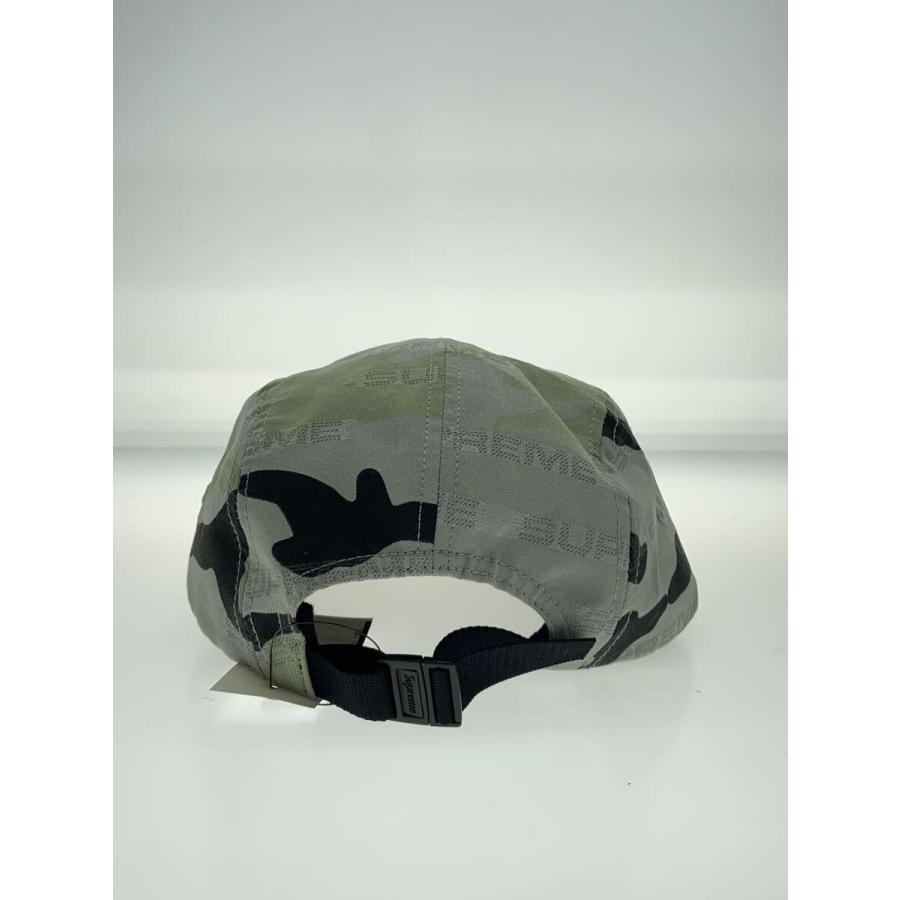 Supreme◇24AW/Reflective Jacquard Camp Cap/キャップ/FREE/ナイロン