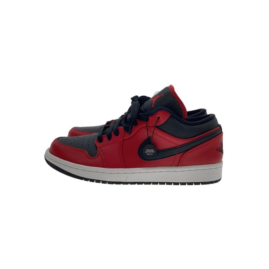 NIKE◇AIR JORDAN 1 LOW_エアジョーダン ロー/25cm/RED// : セカンド