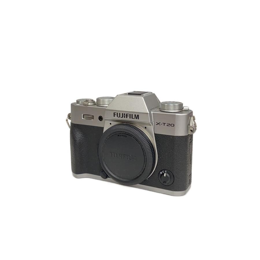 FUJIFILM◇デジタル一眼カメラ FUJIFILM X-T20 ボディ [シルバー