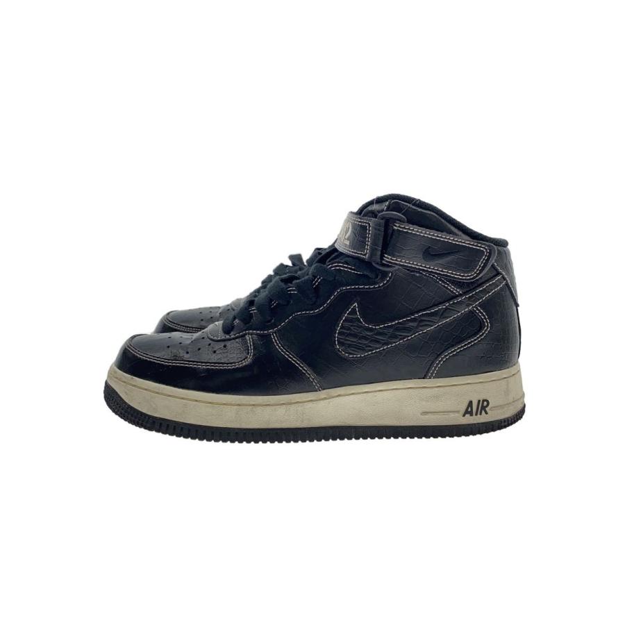 NIKE◇AIR FORCE 1 MID 07 LV8_エア フォース ミッド LV8/26cm/BLK