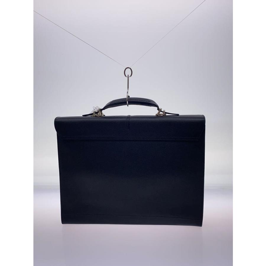 BALLY◇ビジネスバッグ/レザー/BLK/無地// : セカンドストリートYahoo