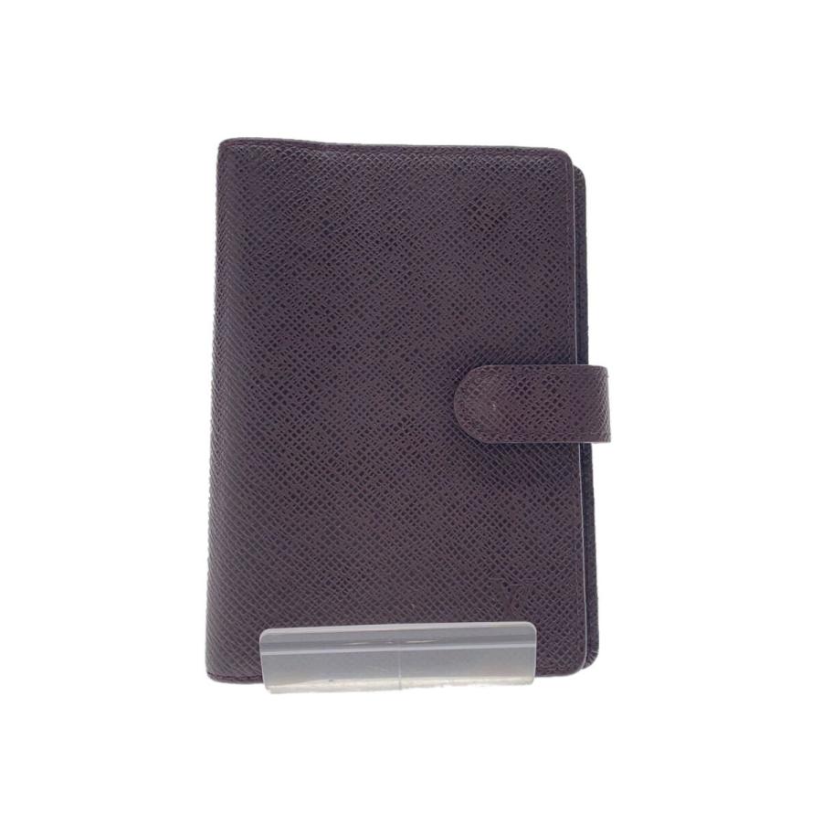 LOUIS VUITTON◇アジェンダMM_タイガ/レザー/BRW/レディース