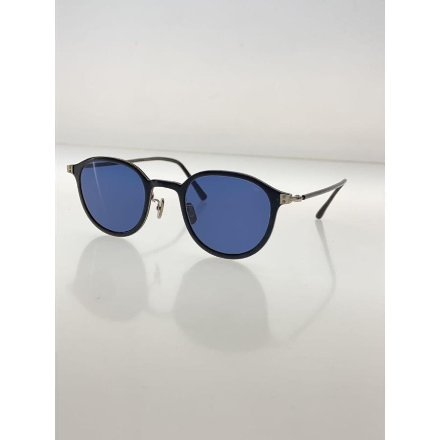 EYEVAN 7285◇サングラス/プラスチック/BLK/BLU/メンズ/768