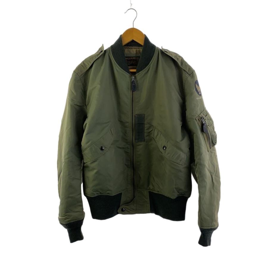 Buzz Rickson’s フライトジャケット サイズ40 Buzz Rickson's◇フライトジャケット/L/レーヨン/KHK/BR11132/Type L