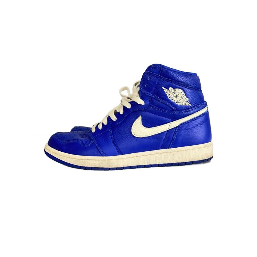 NIKE◇AIR JORDAN 1 RETRO HIGH OG/エアジョーダン1レトロハイ/ブルー