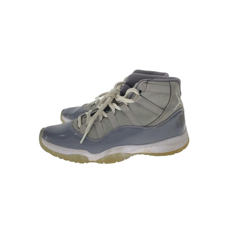 NIKE◇AIR JORDAN 11 RETRO_エアジョーダン レトロ/26cm/GRY 