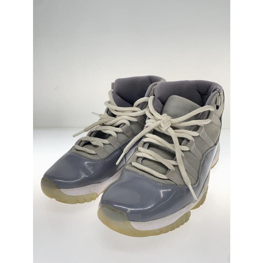 NIKE◇AIR JORDAN 11 RETRO_エアジョーダン レトロ/26cm/GRY 