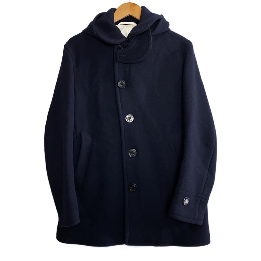 美品 ORCIVAL オーシバル ダッフルコート ネイビー 4 XL相当 ORCIVAL◇ダッフルコート/4/ウール/NVY/RC-8466 : セカンドストリート