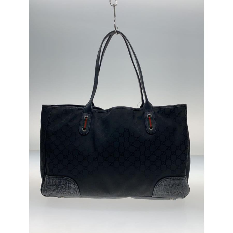 GUCCI◆トートバッグ/ナイロン/BLK/総柄/293589//_2