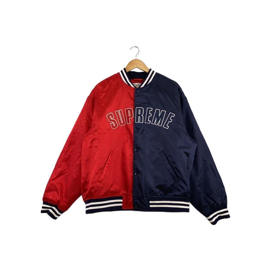 Supreme◇26SS/Satin Varsity Jacket/スタジャン/XL/ポリエステル/バイ 