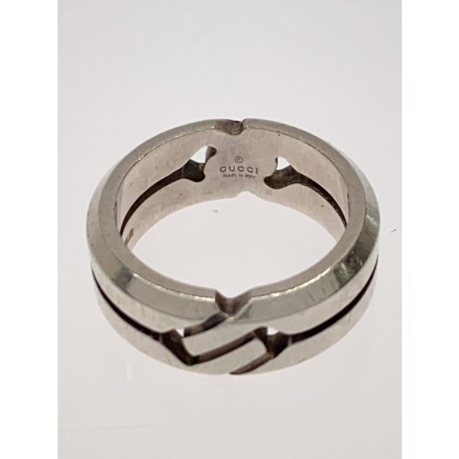 GUCCI◇ノットインフィニティ/AG925/リング/--/8号/SLV/メンズ