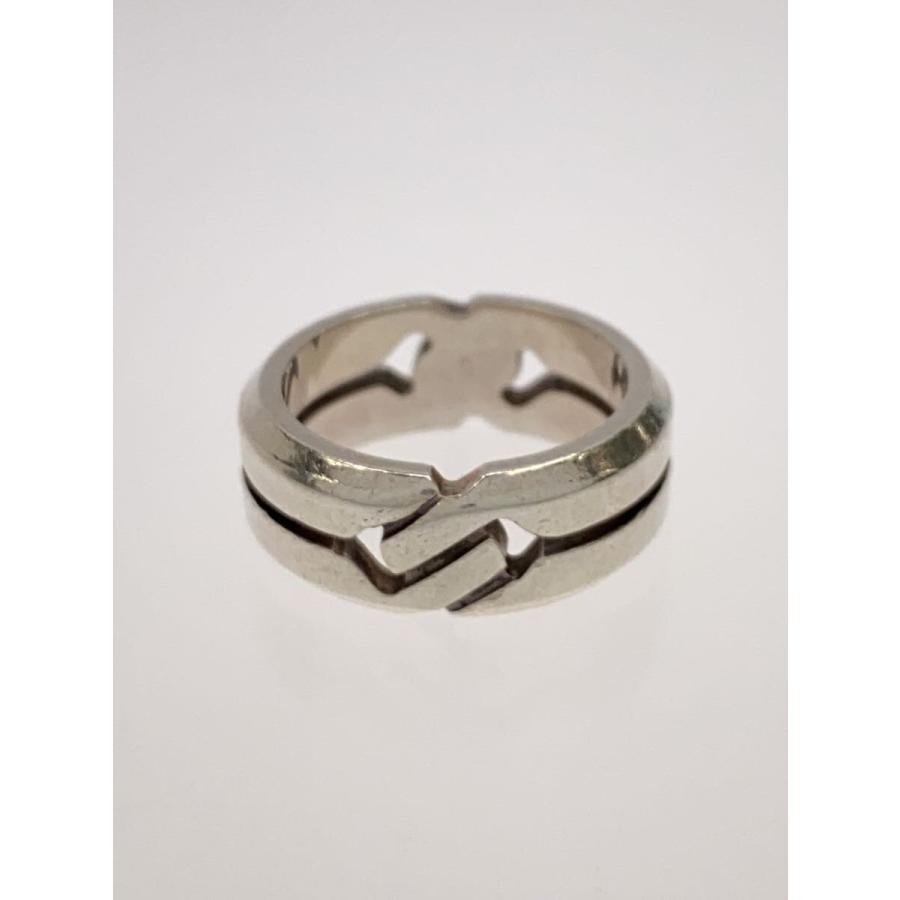 GUCCI◇ノットインフィニティ/AG925/リング/--/8号/SLV/メンズ