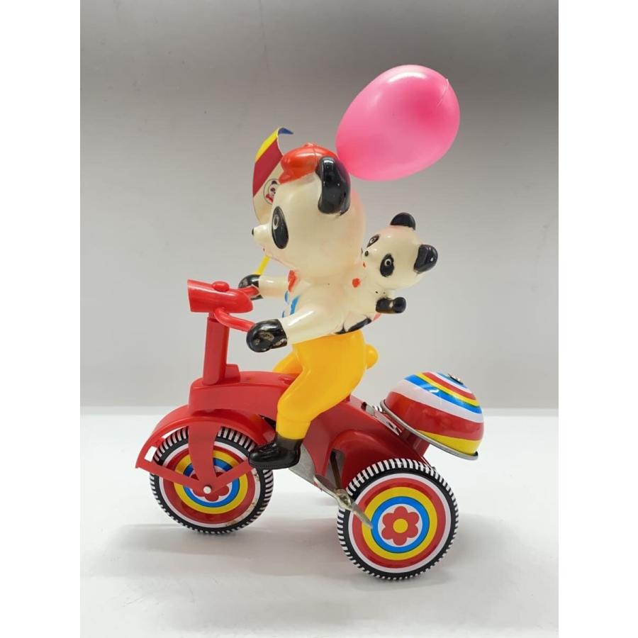 当時物　マーク社日本製　希少箱付き風船付きパンダ三輪車玩具赤と緑の2点セット ホビーその他/おやこパンダ/風船付三輪車// : セカンドストリートYahoo
