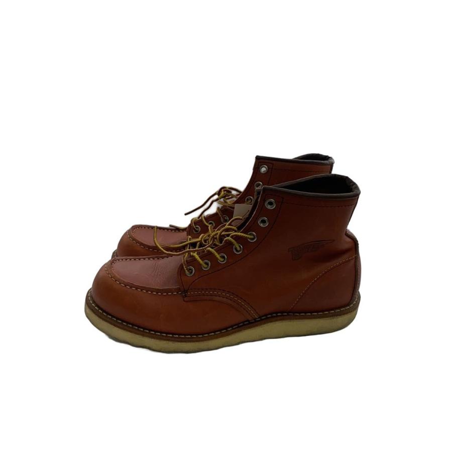 レッドウイング 8875番 レザー ブーツ ブラウン 革レースアップ RED WING◇レースアップブーツ/25.5cm/BRW/8875// : セカンド