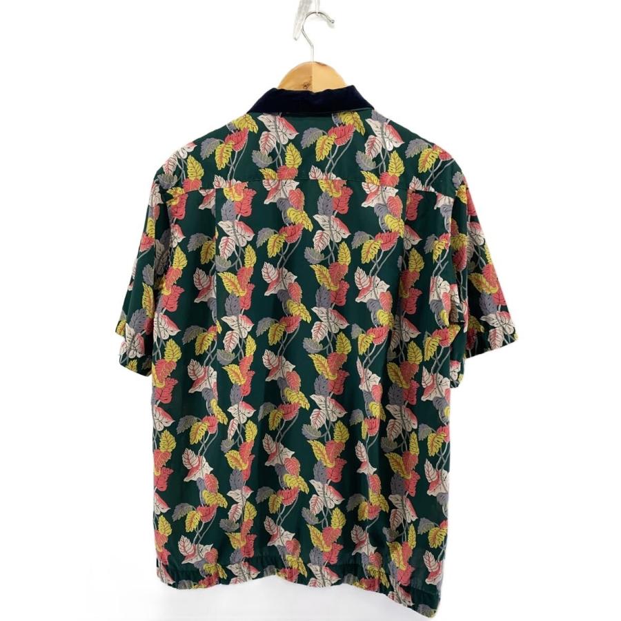 sacai◇20SS/アロハシャツ/3/コットン/GRN/花柄/20-02310M