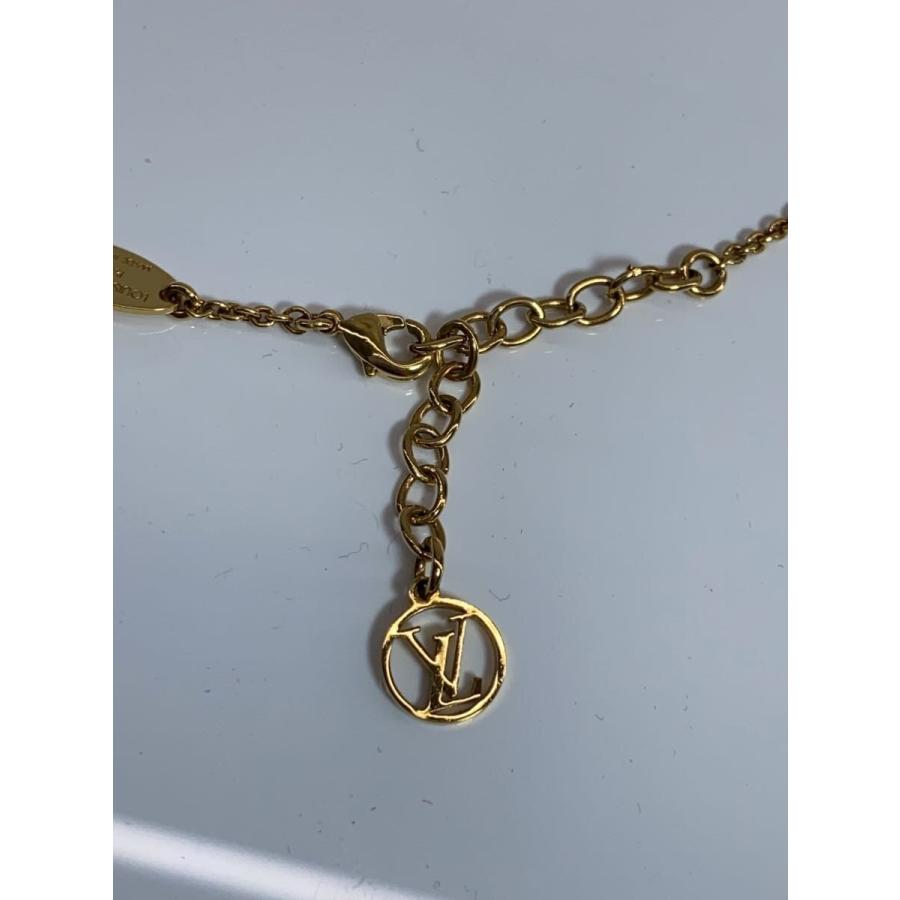 LOUIS VUITTON◇ネックレス・エセンシャルV/--/GLD/トップ有