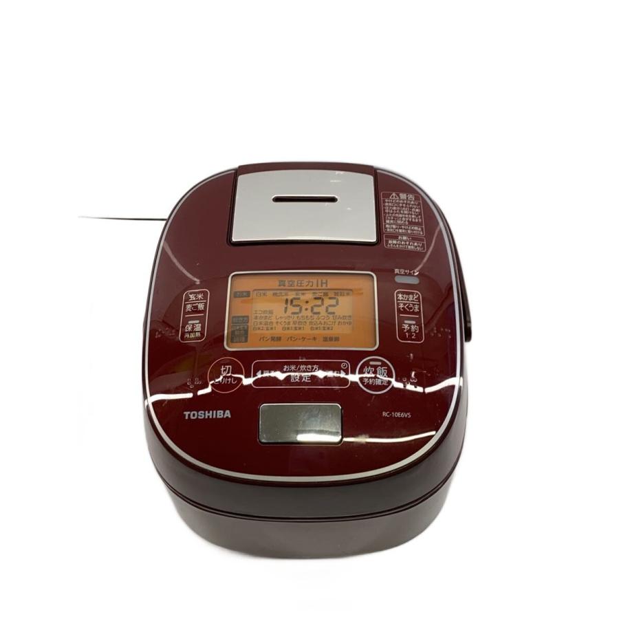 TOSHIBA◇炊飯器 RC-10E6VS : セカンドストリートYahoo!店 - 通販