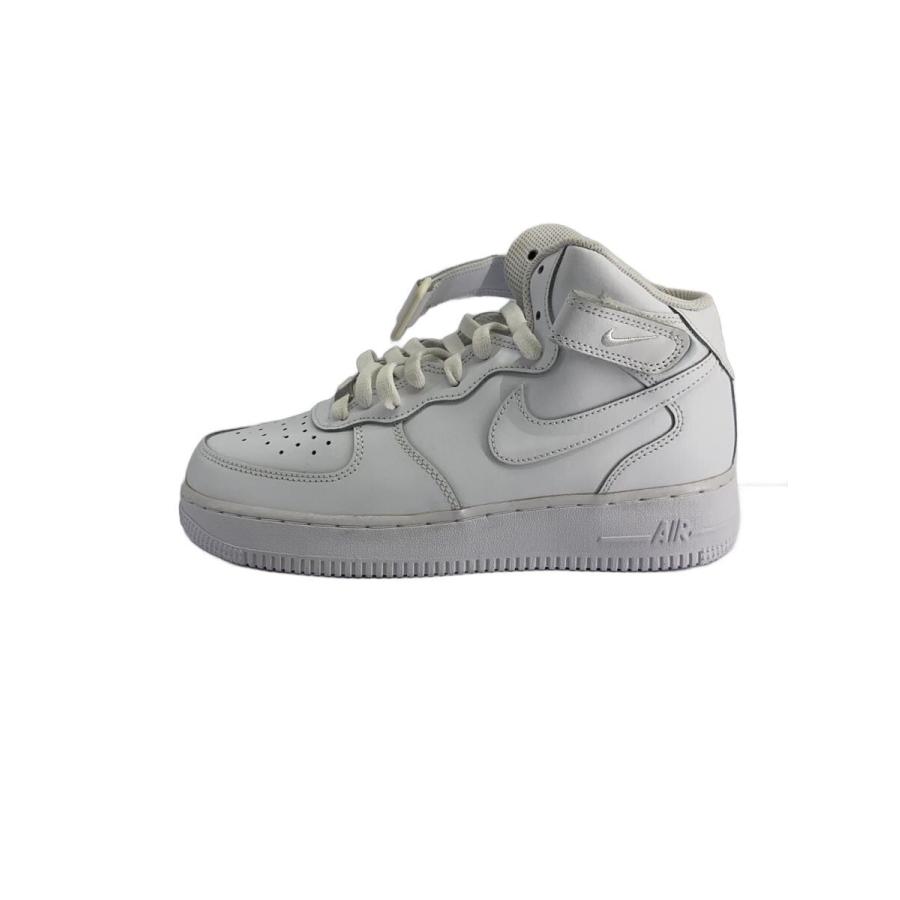 NIKE◇AIR FORCE 1 MID_エアフォース1 ミッド/24.5cm/WHT// : セカンド 