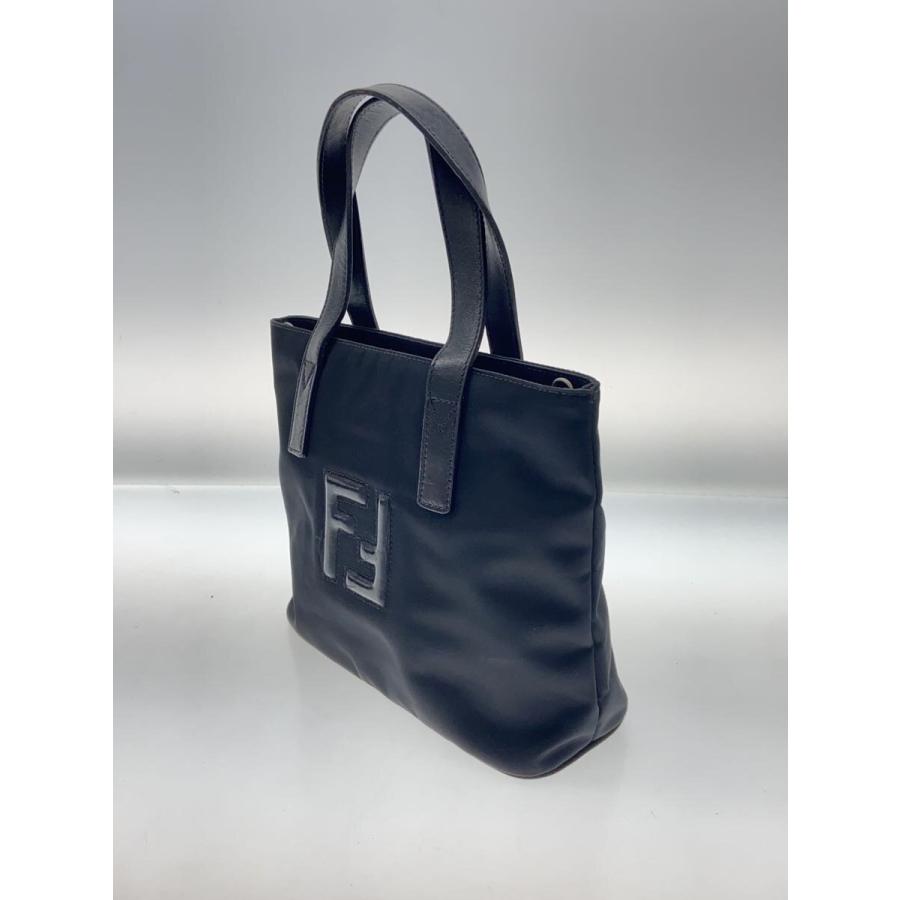 FENDI◇ハンドバッグ/ナイロン/BLK : セカンドストリートYahoo!店 