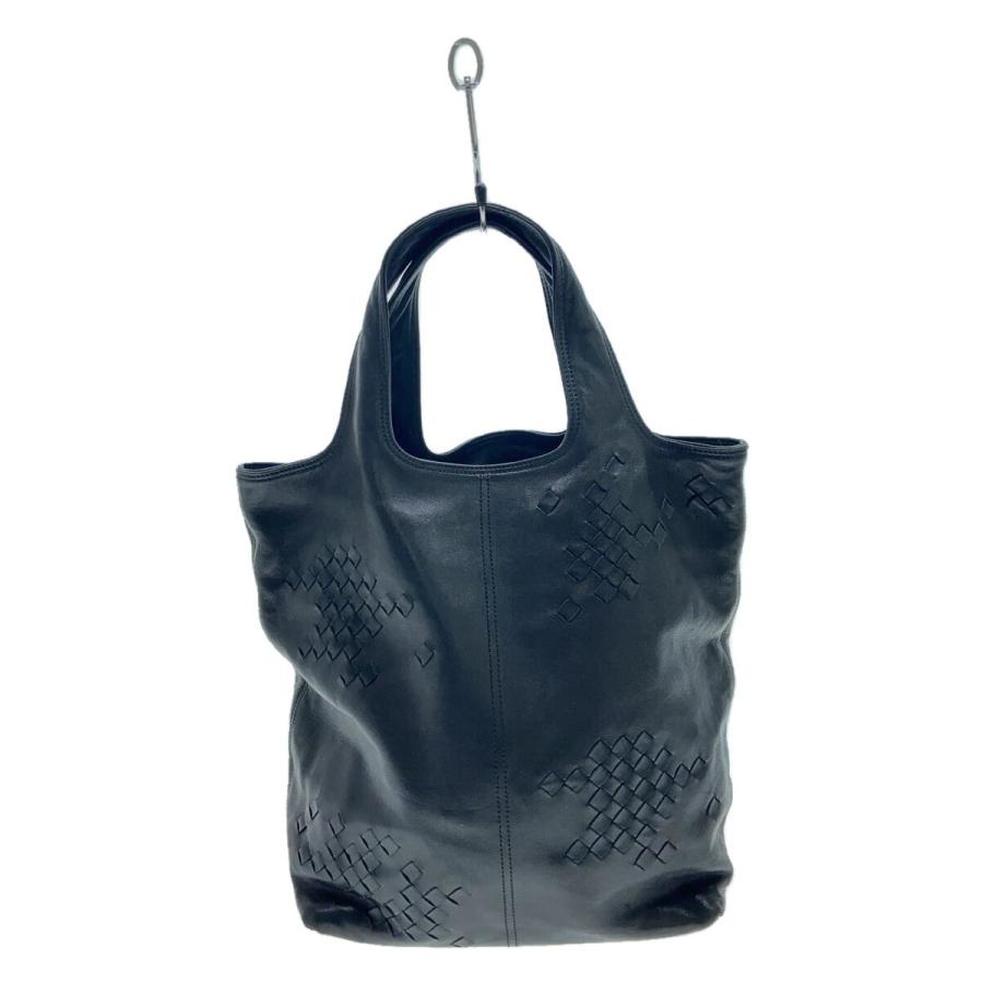 BOTTEGA VENETA ブラックトートバッグ Men's Small Intrecciato Zipped Tote in Black | Bottega Veneta TW