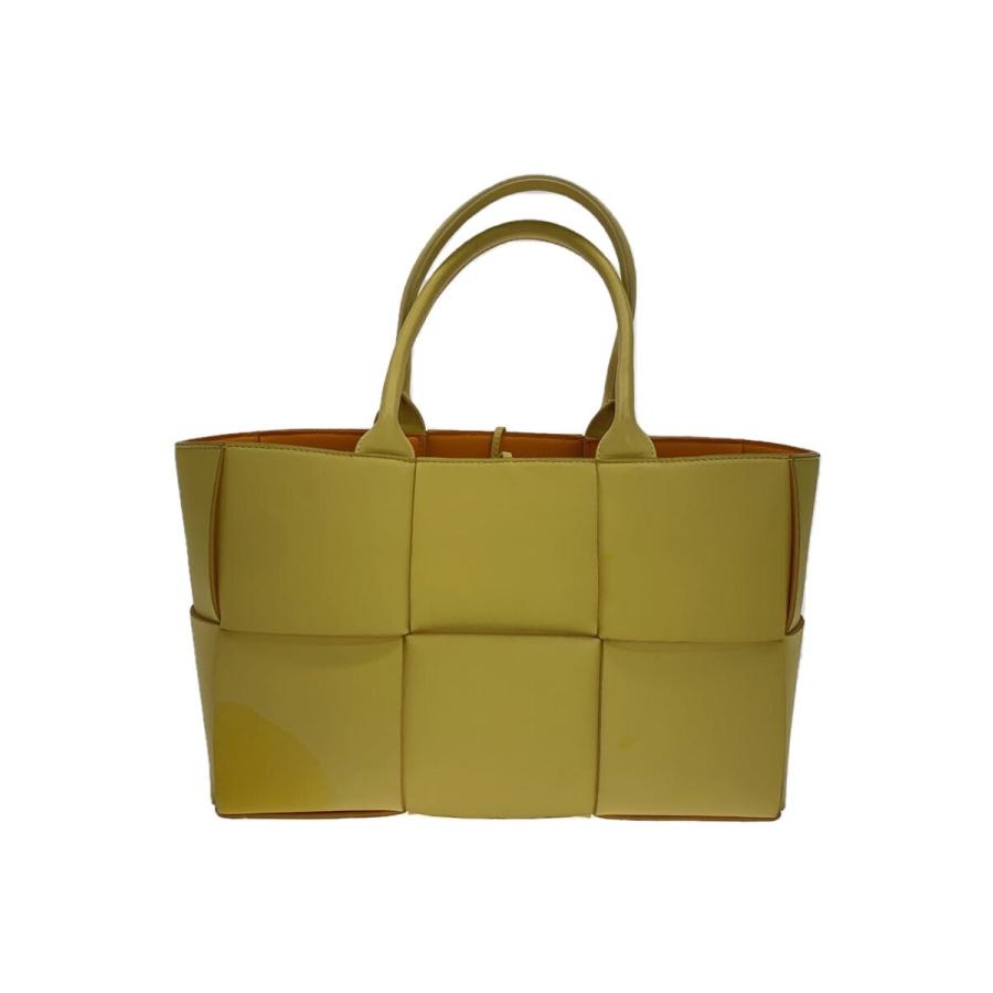 BOTTEGA VENETA◇アルコトートミディアム/トートバッグ/レザー/YLW