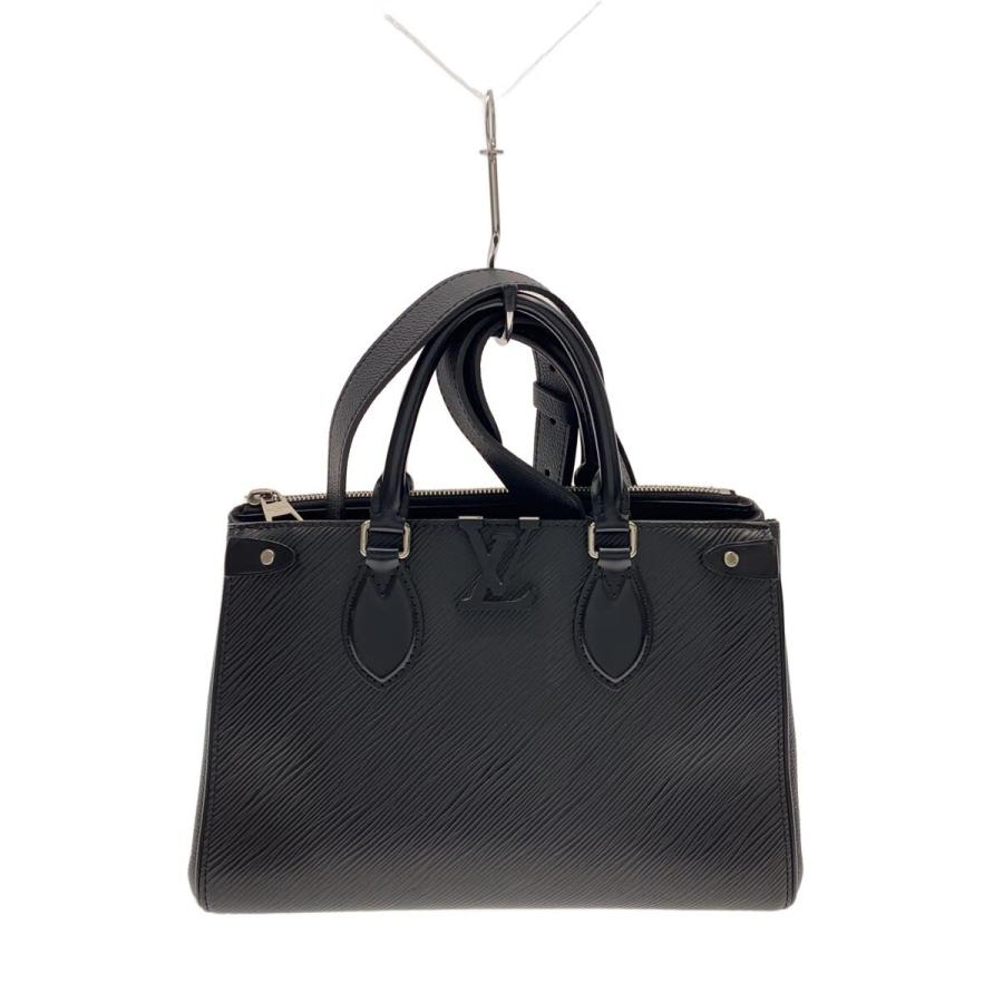 LOUIS VUITTON◇箱有/グルネル・トートPM_エピ/ブラック/M57680/ルイ