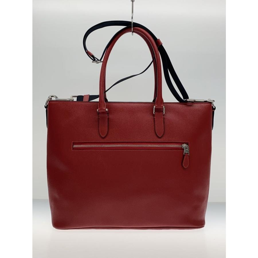 COACH◇コーチ/2WAYトートバッグ/C2842/レザー/レッド : セカンド 