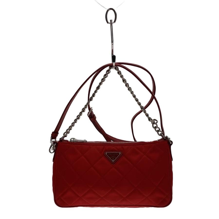 PRADA キルティング ナイロン2wayバッグ　1BH026 PRADA◇PRADA プラダ ショルダーバッグ/1BH026/キルティングナイロン