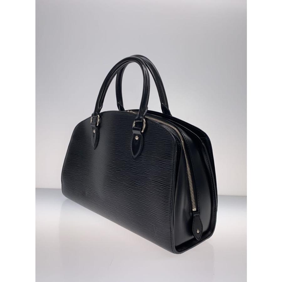 LOUIS VUITTON◇LOUIS VUITTON ルイヴィトン ハンドバッグ/レザー/BLK 