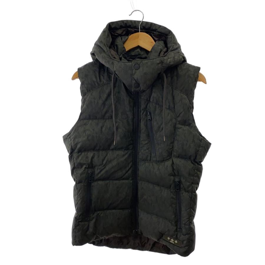 TATRAS◇ダウンベスト/3/ナイロン/KHK/カモフラ/MTA16A4389