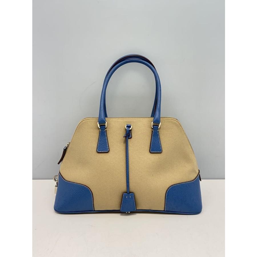 PRADA プラダ BN2887 ハンドバッグ PRADA◇ハンドバッグ/キャンバス/BEG/BN2887 : セカンドストリート