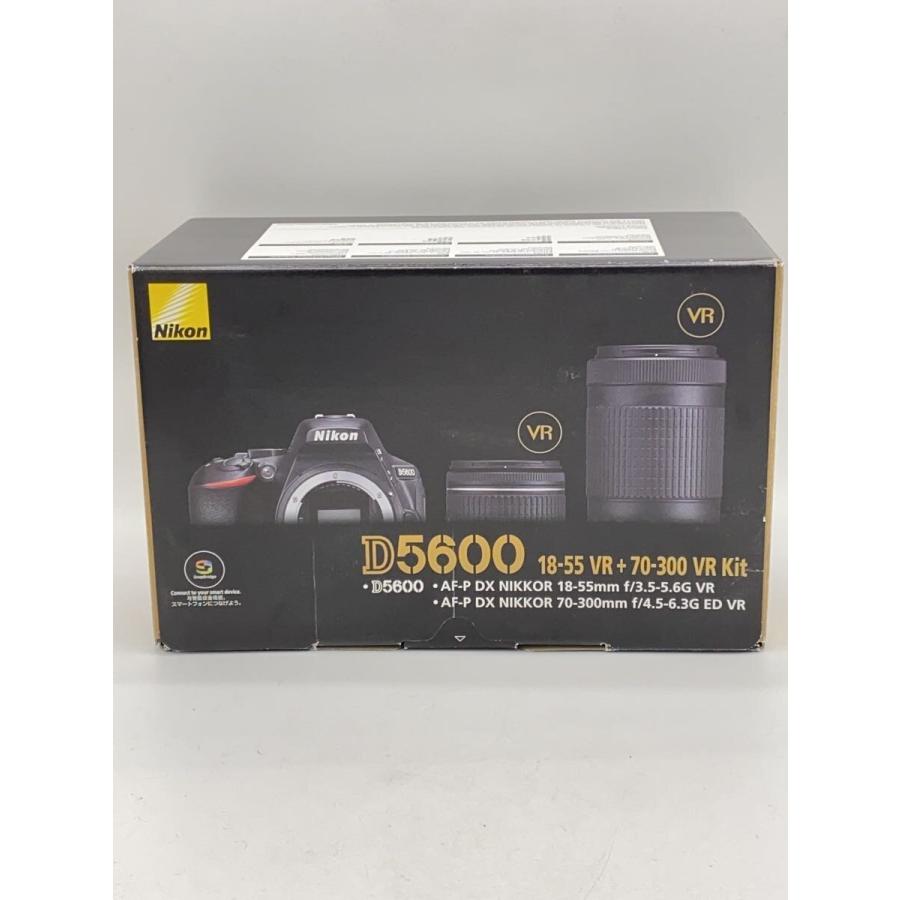 【美品】Nikon D5600 ダブルズームキット Nikon◇デジタル一眼カメラ D5600 ダブルズームキット : セカンド