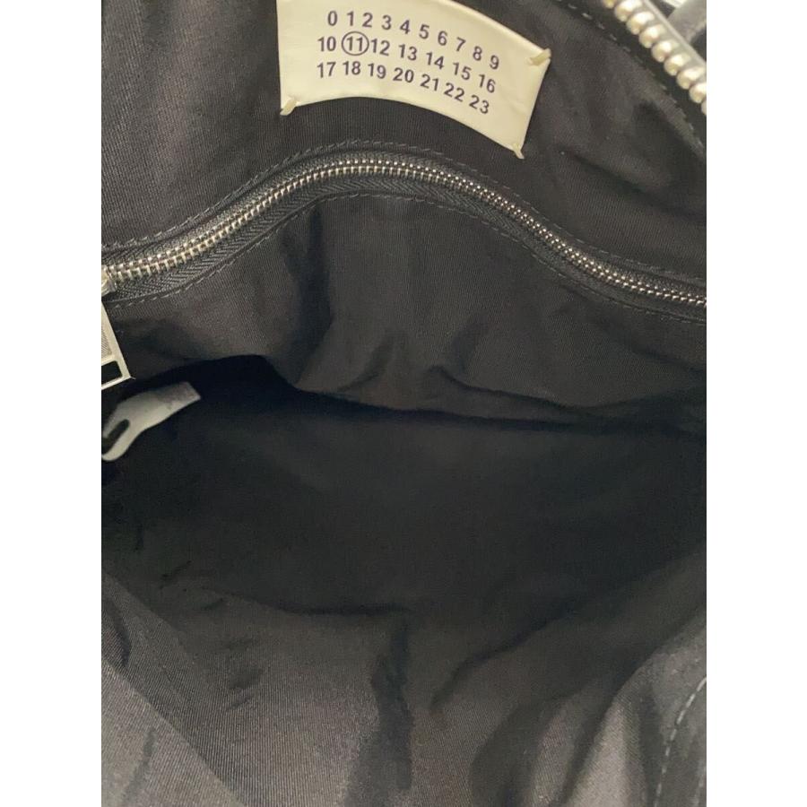 Maison Margiela◆トートバッグ/レザー/BLK/S55WC0070