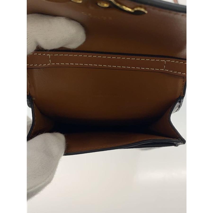 CELINE◇トリオンフ シャイニーカーフスキン モバイルポーチ